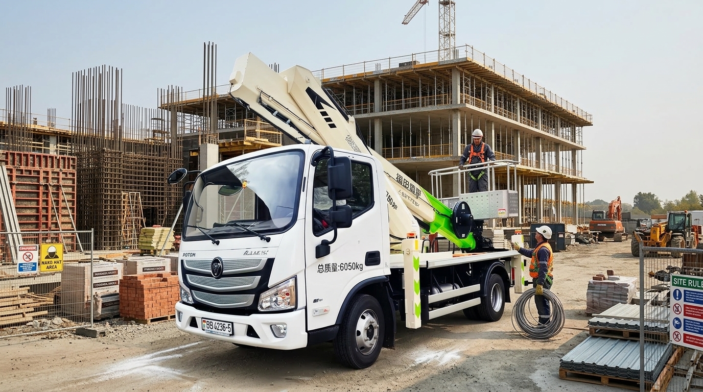 Автовышка АГП-22 на шасси ГАЗ